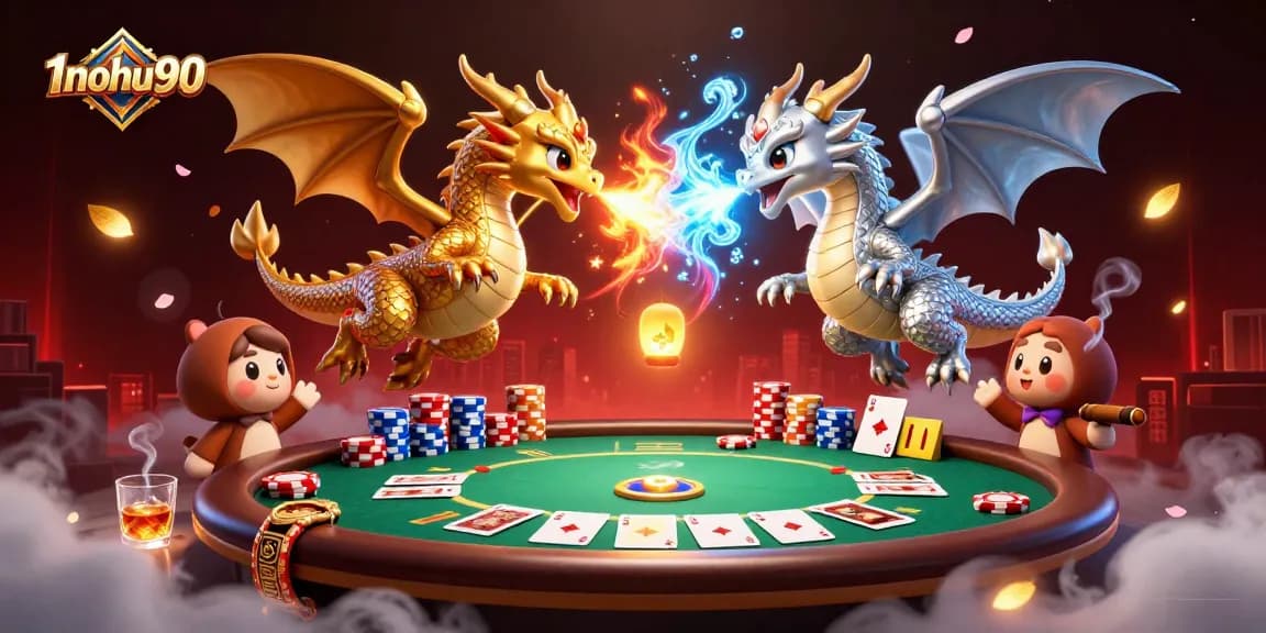 Experience thrilling gameplay at 1nohu90 with vivid 3D dragons and exciting poker elements.
