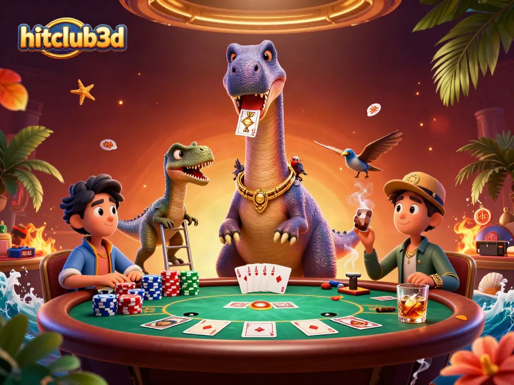 Experience thrilling gameplay at hitclub3d as characters come alive in an entertaining casino setting.